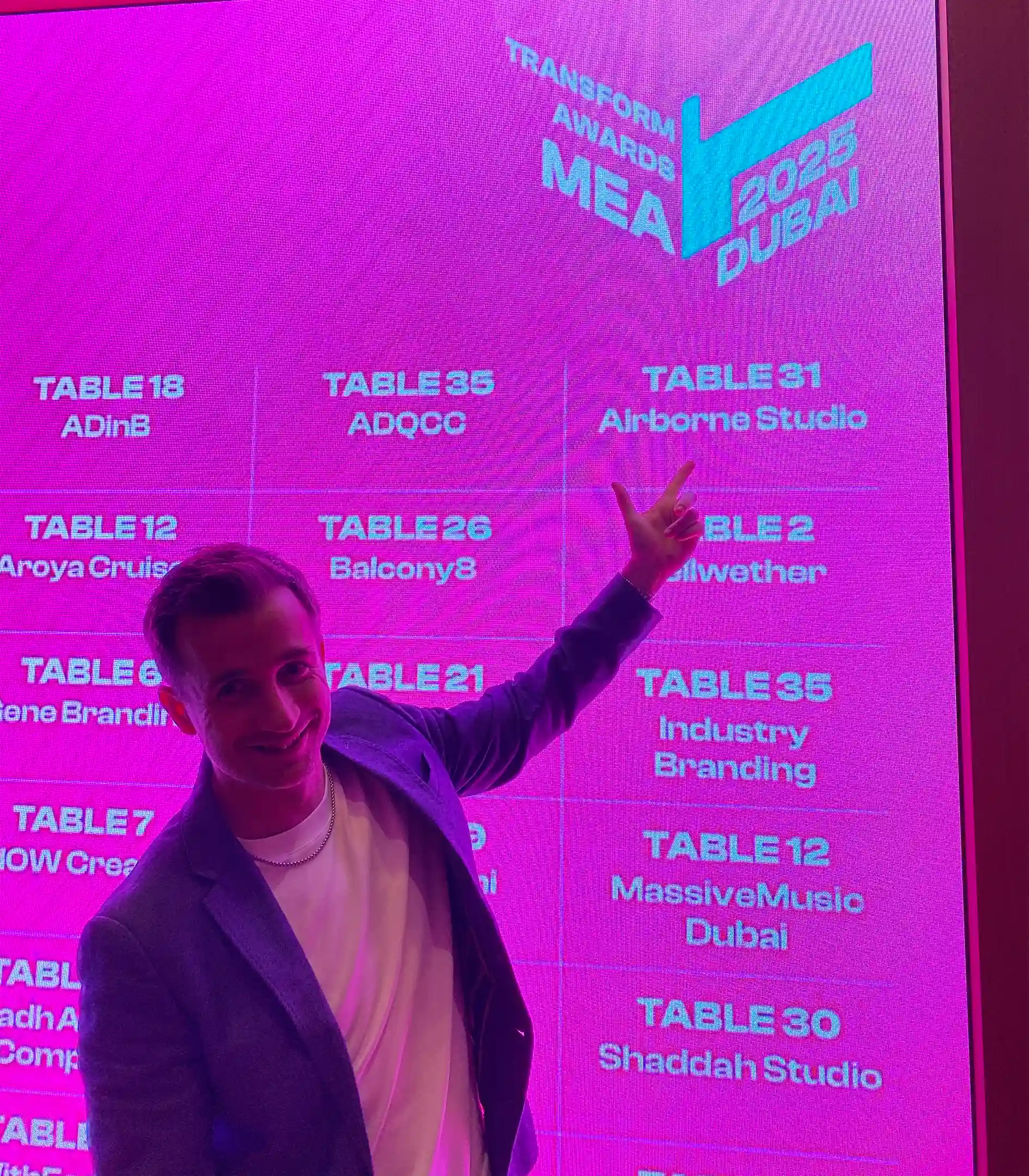 Transform Awards, Dubai